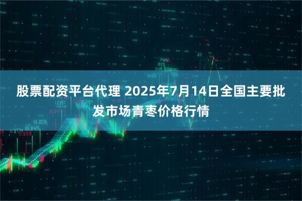 股票配资平台代理 2025年7月14日全国主要批发市场青枣价格行情